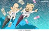 Cartoon: Bezos and Branson (small) by Amorim tagged jeff,bezos,richard,branson,space,race