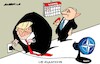 Cartoon: Counting the days (small) by Amorim tagged trump,putin,nato