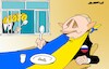 Cartoon: Dine in hell (small) by Amorim tagged nato,putin,ukraine