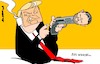 Cartoon: Guns (small) by Amorim tagged 2024,us,elections,trump,jdvance