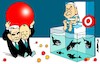 Cartoon: Israeli Opposition Coalition (small) by Amorim tagged israel,netanyahu,lapid,bennett