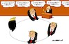 Cartoon: Next please! (small) by Amorim tagged indictment,trump,us,supreme,court