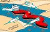 Cartoon: Obstacle course (small) by Amorim tagged iran,straitofhormuz,usa,israel