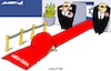 Cartoon: Red carpet (small) by Amorim tagged united,kingdom,usa,red,sea,yemen