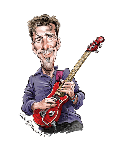 Cartoon: Will Johns (medium) by Ian Baker tagged will,johns,cream,music,rock,blues,guitar,musician,ian,baker,cartoon,caricature,eric,clapton,ginger,jack,bruce,sixties