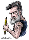 Cartoon: Lucido (small) by Ian Baker tagged lucido,lucido5,lucian,romania,cartoonist,caricatures,pencil,tattoo,toonpool
