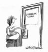 Cartoon: Magazine Gag (small) by Ian Baker tagged pregnant,maternity,hospital,baby,sign,expecting