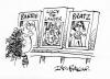 Cartoon: Magazine gag cartoon (small) by Ian Baker tagged dolls,barbie,bratz,toys
