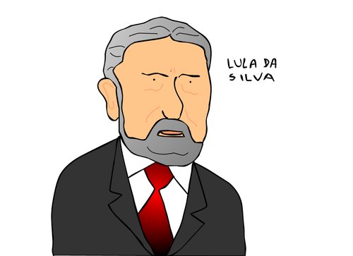 Cartoon: Lula (medium) by gustavomchagas tagged president,presidente,luiz,inacio,lula,da,silva,brasil,brazil