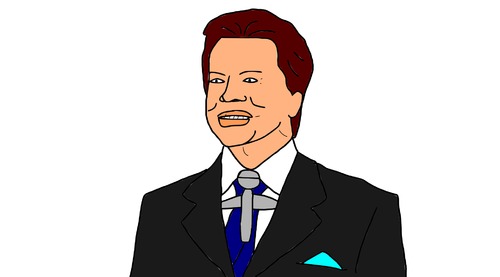 Cartoon: Silvio Santos (medium) by gustavomchagas tagged silvio,santos,sbt