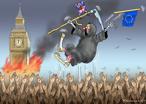 Cartoon: A LITTLE HOOLIGAN ISLAND (medium) by marian kamensky tagged brexit,theresa,may,england,eu,schottland,weicher,wahlen,boris,johnson,nigel,farage,ostern,seidenstrasse,xi,jinping,referendum,trump,monsanto,bayer,glyphosa,strafzölle,coronavirus,brexit,theresa,may,england,eu,schottland,weicher,wahlen,boris,johnson,nigel,farage,ostern,seidenstrasse,xi,jinping,referendum,trump,monsanto,bayer,glyphosa,strafzölle,coronavirus