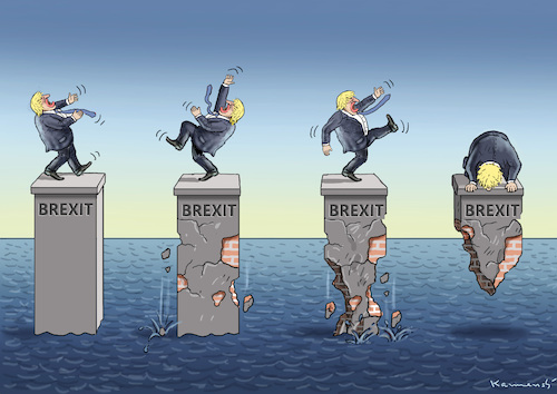 Cartoon: BREXIT SAGA 1 (medium) by marian kamensky tagged brexit,theresa,may,england,eu,schottland,weicher,wahlen,boris,johnson,nigel,farage,ostern,seidenstrasse,xi,jinping,referendum,trump,monsanto,bayer,glyphosa,strafzölle,brexit,theresa,may,england,eu,schottland,weicher,wahlen,boris,johnson,nigel,farage,ostern,seidenstrasse,xi,jinping,referendum,trump,monsanto,bayer,glyphosa,strafzölle