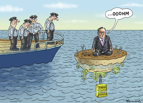 Cartoon: Cameron in Panama (medium) by marian kamensky tagged cameron,in,panama,papers,cameron,in,panama,papers