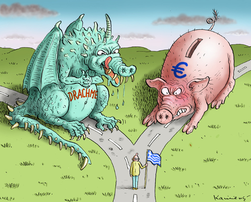 Drachme vs Euro