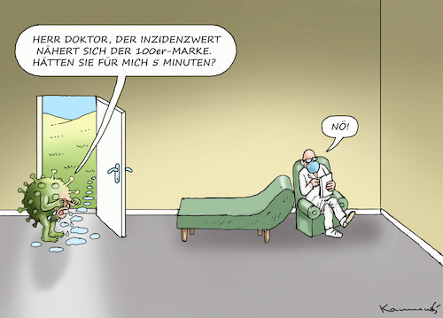 EXTREM OPTIMISTISCHER CARTOON