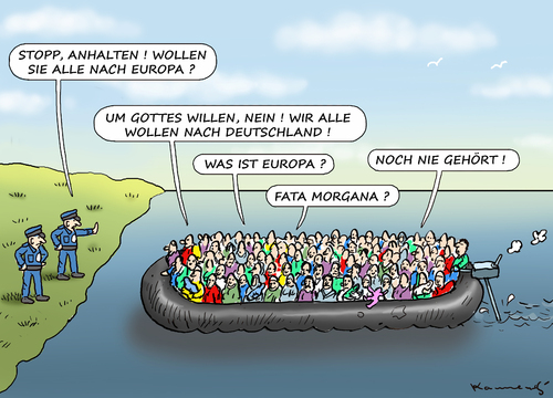 Cartoon: FATA MORGANA EU (medium) by marian kamensky tagged flüchtlingspolitik,griechenland,eu,österreich,deutschland,türkei,gabrial,schäuble,erbarmumngswürdig,flüchtlingspolitik,griechenland,eu,österreich,deutschland,türkei,gabrial,schäuble,erbarmumngswürdig