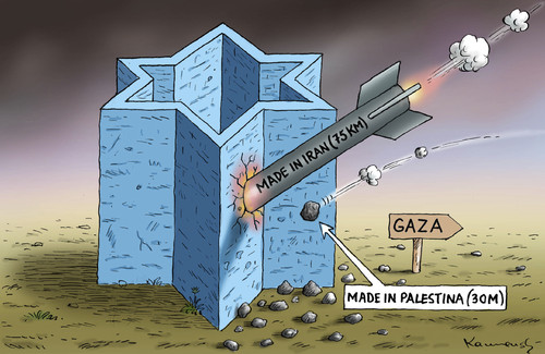 Cartoon: Gaza Israel Konflikt (medium) by marian kamensky tagged israel,gaza,iran,palestina,konflikt,israel,gaza,iran,palestina,konflikt