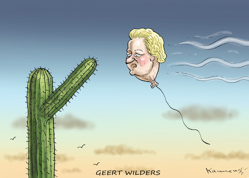 Cartoon: GEERT WILDERS (medium) by marian kamensky tagged geert,wilders,hollandwahlen,geert,wilders,hollandwahlen