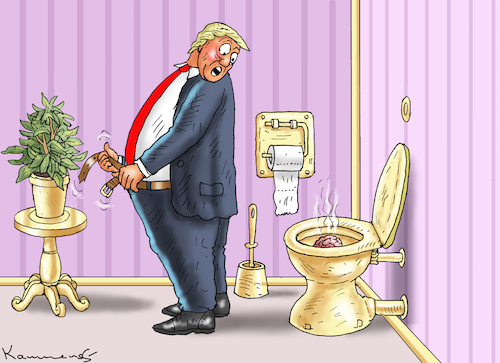 Cartoon: GEHIRNLOS (medium) by marian kamensky tagged trump,und,der,hurrikan,milton,us,wahlen,jeff,bezos,dreht,durch,the,washington,post,musk,tesla,project,2025,trump,und,der,hurrikan,milton,us,wahlen,jeff,bezos,dreht,durch,the,washington,post,musk,tesla,project,2025