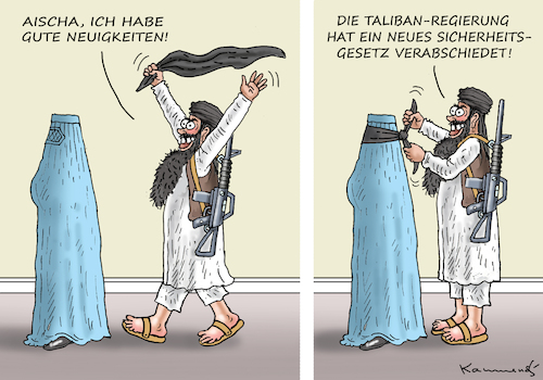 GLÜCKLICHER TALIBANEHEMANN