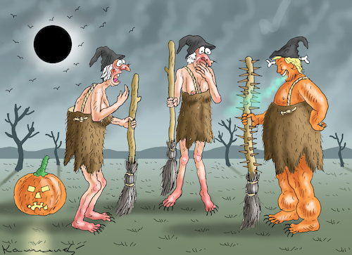 HALLOWEEN IN NEANDERTHAL HALLOWEEN IN NEANDERTHAL