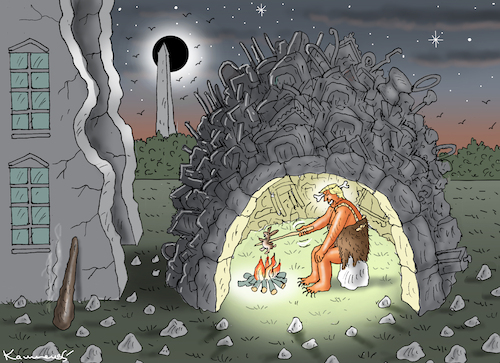 HAPPY NEANDERTHAL HALLOWEEN