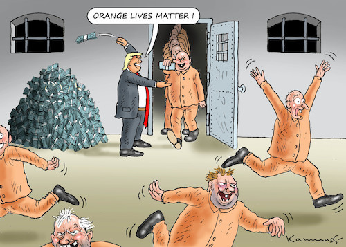 Cartoon: HERZENSGUER TRUMP (medium) by marian kamensky tagged us,wahlen,joe,biden,trump,corona,bob,woodward,harris,pence,us,wahlen,joe,biden,trump,corona,bob,woodward,harris,pence