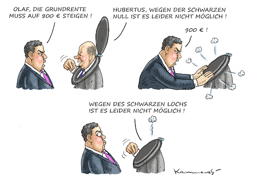 Cartoon: H.Heil und die Grundrente (medium) by marian kamensky tagged heil,grundrente,scholz,merkel,spd,populismus,heil,grundrente,scholz,merkel,spd,populismus