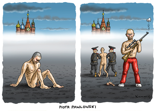 Cartoon: Hilfsbereiter Befreier Putin (medium) by marian kamensky tagged piotr,pawlowski,putin,regierungsprotest,russland,menschenrechte,piotr,pawlowski,putin,regierungsprotest,russland,menschenrechte