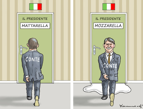 Cartoon: ITALIAN PRESIDENT (medium) by marian kamensky tagged lega,nord,italien,fünf,sterne,bewegung,populismus,kommunismus,nationalismus,lega,nord,italien,fünf,sterne,bewegung,populismus,kommunismus,nationalismus