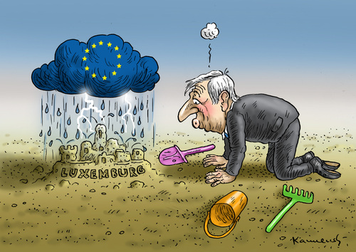 Cartoon: JEAN CLAUDE JUNCKER (medium) by marian kamensky tagged jean,claude,juncker,steuerparadies,luxemburg,eu,jean,claude,juncker,steuerparadies,luxemburg,eu