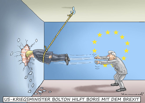 JOHN BOLTON BESUCHT BORIS