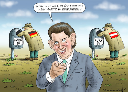 Cartoon: KURZ IV (medium) by marian kamensky tagged nationalratswahlen,in,österreich,kurz,kern,strache,nationalratswahlen,in,österreich,kurz,kern,strache