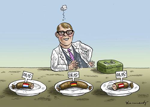 Cartoon: Maut von Dobrindt (medium) by marian kamensky tagged dobrindt,autobahnmaut,autobahnmaut,dobrint