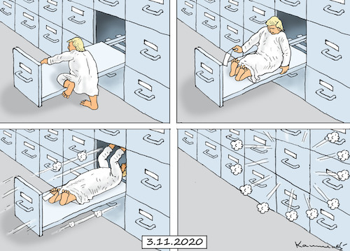 Cartoon: MORON HYSTERICUS TRUMPUS (medium) by marian kamensky tagged coronavirus,epidemie,gesundheit,panik,stillegung,george,floyd,twittertrump,pandemie,coronavirus,epidemie,gesundheit,panik,stillegung,george,floyd,twittertrump,pandemie