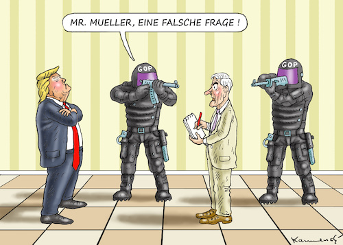 Cartoon: MUELLER BEFRAGT TRUMP (medium) by marian kamensky tagged halloween,bei,trump,robert,mueller,fbi,russlandaffäre,halloween,bei,trump,robert,mueller,fbi,russlandaffäre