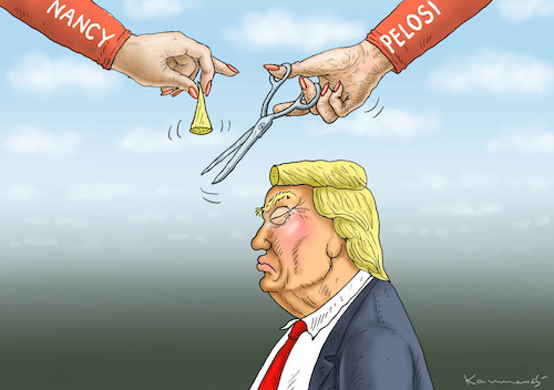 Cartoon: Nancy Pelosi (medium) by marian kamensky tagged obama,trump,präsidentenwahlen,usa,baba,vanga,republikaner,inauguration,demokraten,wikileaks,faschismus,jamal,khashoggi,shutdown,nancy,pelosi,obama,trump,präsidentenwahlen,usa,baba,vanga,republikaner,inauguration,demokraten,wikileaks,faschismus,jamal,khashoggi,shutdown,nancy,pelosi