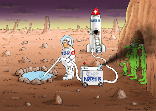 Cartoon: NESTLE AUF DEM MARS (medium) by marian kamensky tagged söder,puscht,gegen,seehofer,csu,bayern,vogelschiss,gauland,kreuze,fliessendes,wasser,auf,dem,mars,söder,puscht,gegen,seehofer,csu,bayern,vogelschiss,gauland,kreuze,fliessendes,wasser,auf,dem,mars