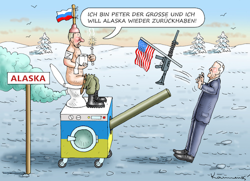 PETER DER GROSSE SCHLÄGT UM SICH