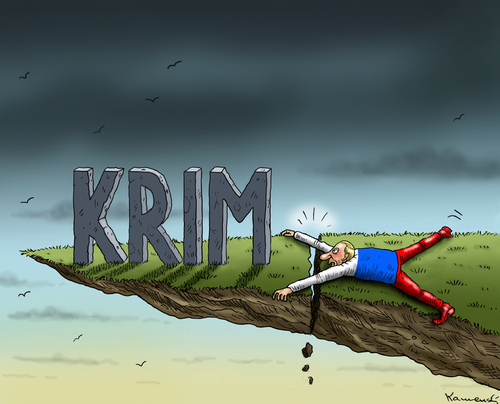 Putin Krimi auf der Krim