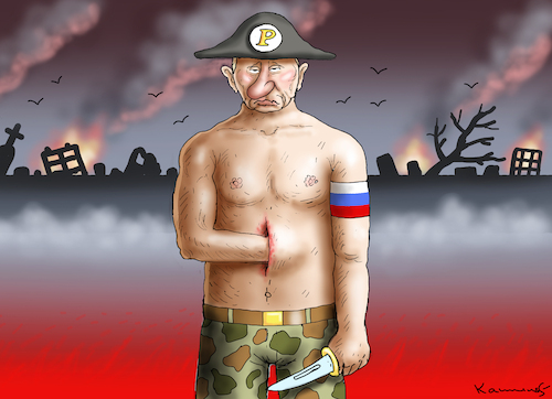 Cartoon: RUSSISCHER NAPOLEON (medium) by marian kamensky tagged putins,bescherung,ukraine,provokation,swift,nato,osterweiterung,putins,bescherung,ukraine,provokation,swift,nato,osterweiterung