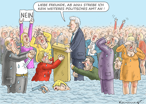 SEEHOFER SAGT SERVUS