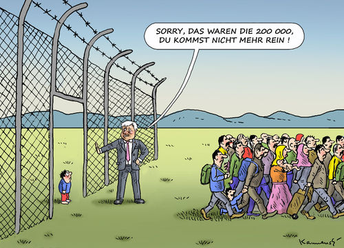 Cartoon: SEEHOFERS MATHEMATIK (medium) by marian kamensky tagged eu,flüchtlinge,asyl,politik,willkommenskultur,terrorismus,heidenau,horst,seehofer,bayern,eu,flüchtlinge,asyl,politik,willkommenskultur,terrorismus,heidenau,horst,seehofer,bayern