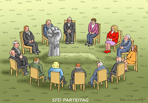 Cartoon: SPD PARTEITAG (medium) by marian kamensky tagged groko,spd,parteitag,schulz,würselen,merkel,andrea,nahles,scholz,hessen,wahlen,akk,kühnert,bremen,rezo,groko,spd,parteitag,schulz,würselen,merkel,andrea,nahles,scholz,hessen,wahlen,akk,kühnert,bremen,rezo