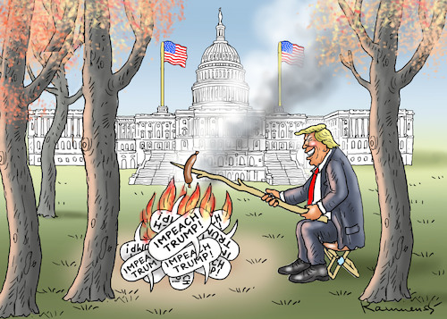 Cartoon: SPRECHBLASENFEUER (medium) by marian kamensky tagged selenskyj,ukraine,rüstungsgeld,trump,wahllampfhilfe,joe,biden,amtsenthebungsverfahren,selenskyj,ukraine,rüstungsgeld,trump,wahllampfhilfe,joe,biden,amtsenthebungsverfahren