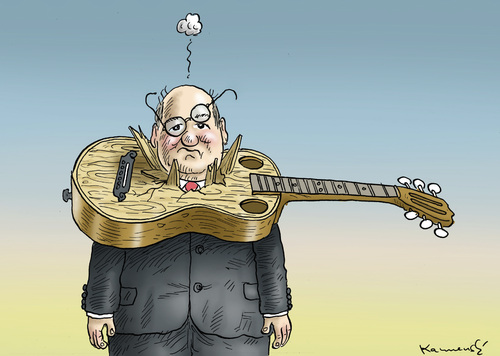 Cartoon: TAKE IT EASY GREGOR GYSI (medium) by marian kamensky tagged wolf,biermann,bundestag,lammert,gregor,gysi,mauerfall,feier,wolf,biermann,bundestag,lammert,gregor,gysi,mauerfall,feier