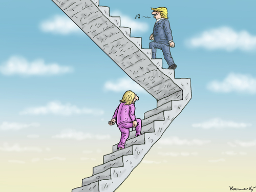 Cartoon: TRUMP AND CLINTON (medium) by marian kamensky tagged obama,trump,präsidentenwahlen,usa,baba,vanga,republikaner,demokraten,faschismus,obama,trump,präsidentenwahlen,usa,baba,vanga,republikaner,demokraten,faschismus