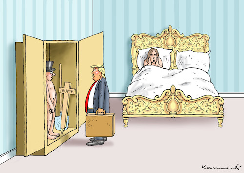 Cartoon: TRUMP VERLÄSST DAS KRANKENHAUS (medium) by marian kamensky tagged coronavirus,epidemie,gesundheit,panik,stillegung,trump,pandemie,coronavirus,epidemie,gesundheit,panik,stillegung,trump,pandemie