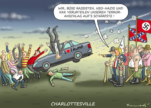 TRUMP VERURTEILT TERROR