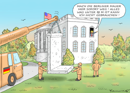 Cartoon: TRUMP WILL KEINE MAUER (medium) by marian kamensky tagged selenskyj,ukraine,rüstungsgeld,trump,wahllampfhilfe,joe,biden,amtsenthebungsverfahren,berliner,mauer,selenskyj,ukraine,rüstungsgeld,trump,wahllampfhilfe,joe,biden,amtsenthebungsverfahren,berliner,mauer